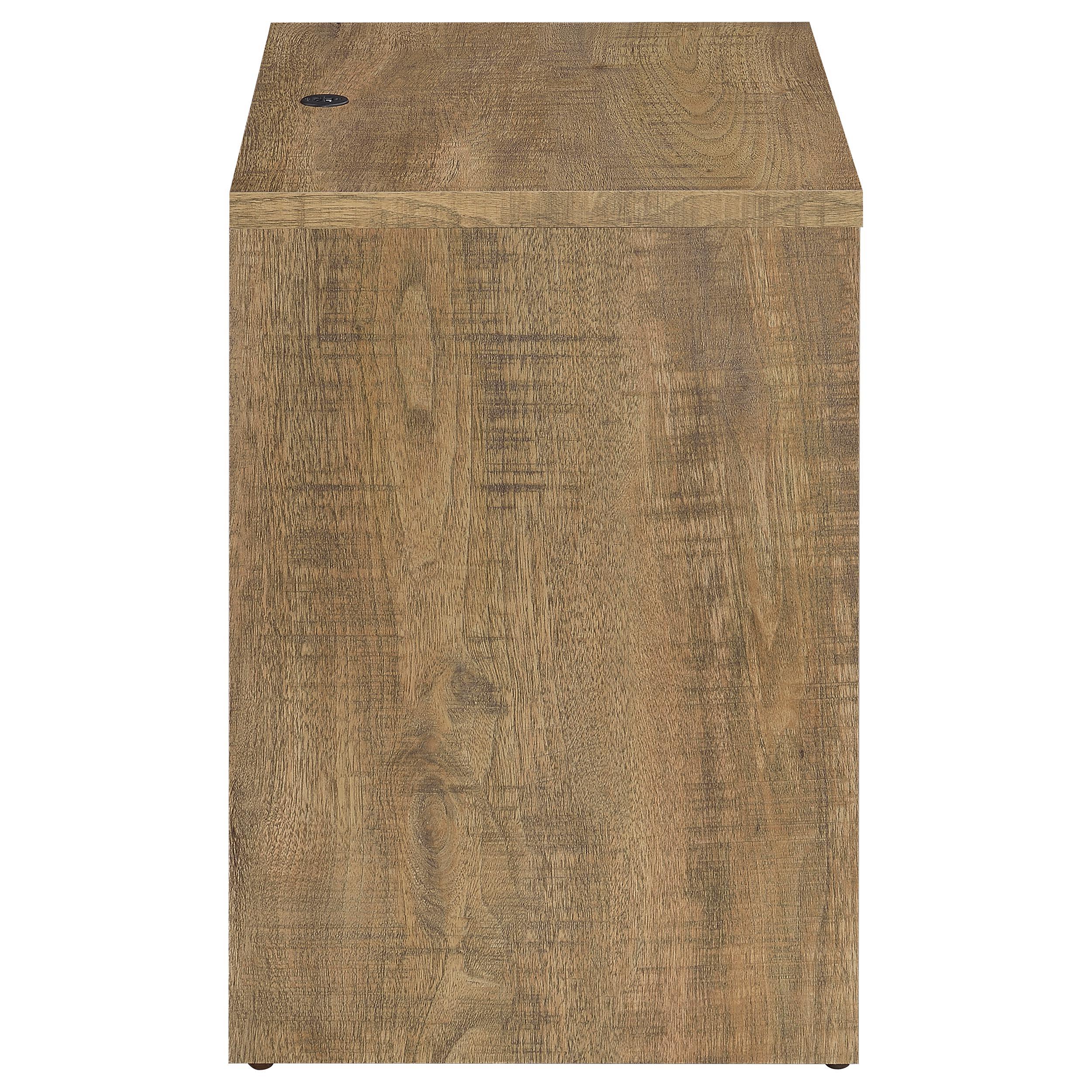 Westpark 2-drawer Nightstand LED Lights and USB Mango - 315902