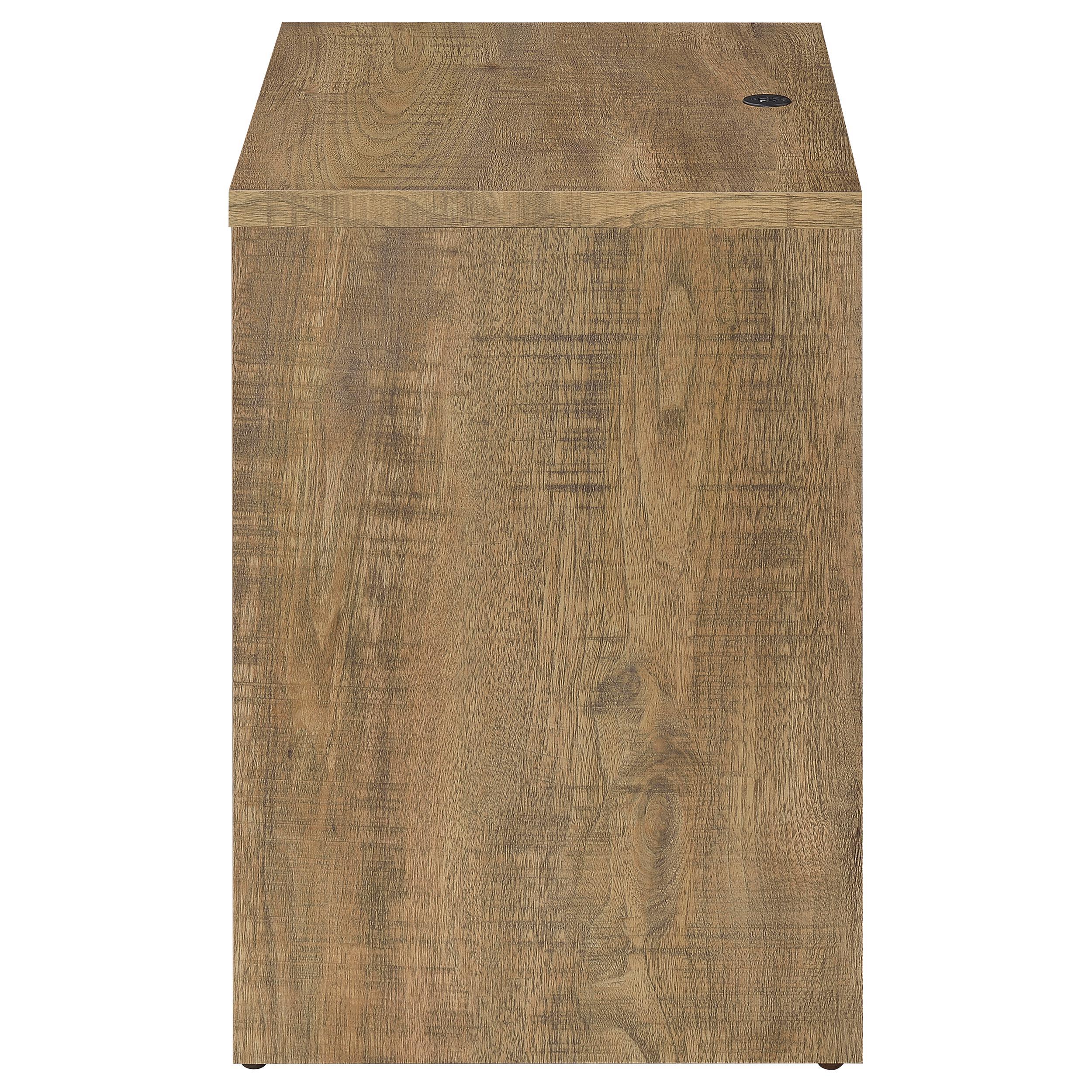 Westpark 2-drawer Nightstand LED Lights and USB Mango - 315902