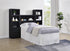 Westpark 3-piece Twin Bedroom Set Bookcase Headboard Black - 315851T-SET