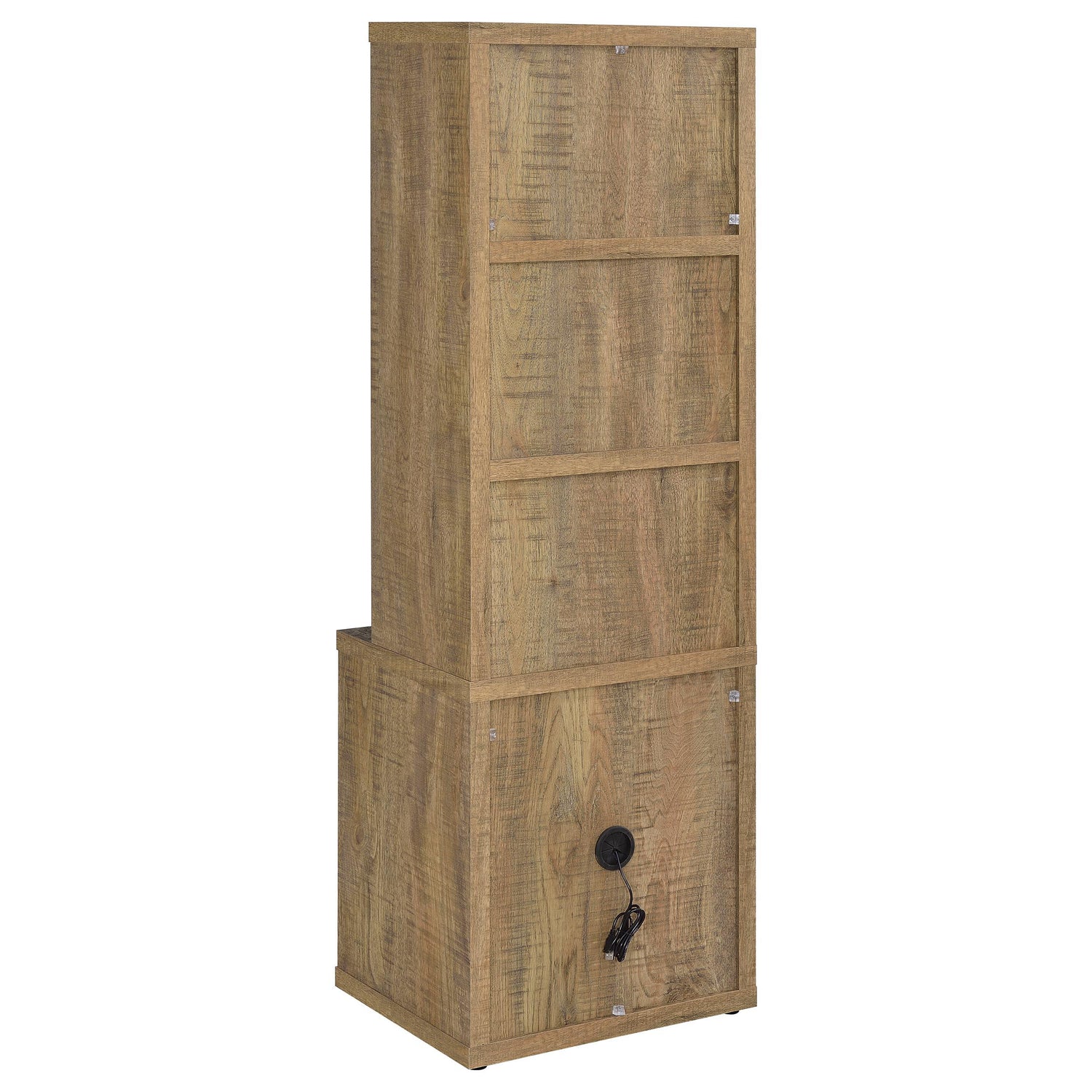 Westpark 3-piece Wall Unit Bookcase Set with USB Mango - 802693-S3