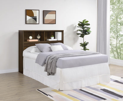 Westpark 49-inch Full Bookcase Headboard Dark Pine - 315881F