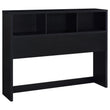 Westpark 49-inch Queen Bookcase Headboard Black - 315851Q
