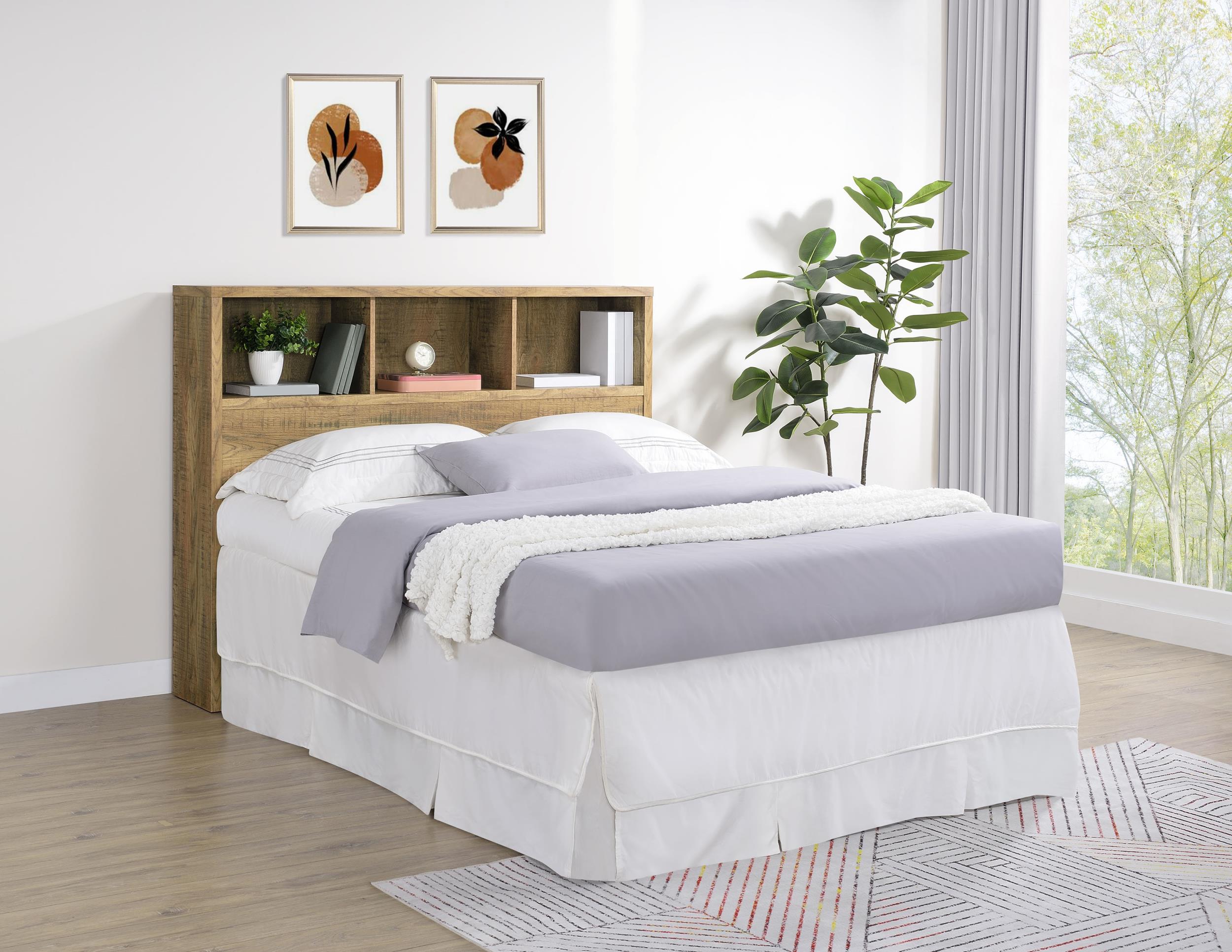Westpark 49-inch Queen Bookcase Headboard Mango - 315901Q