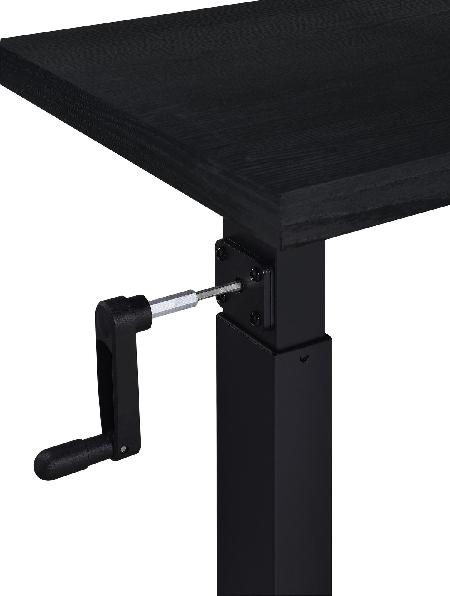 Westpark Height Adjustable Mobile Bedroom C-Table Black - 315856