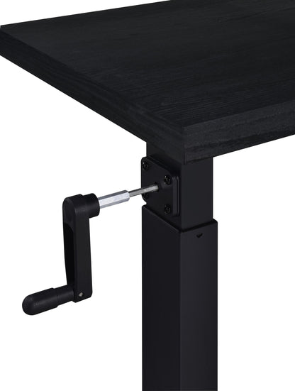 Westpark Height Adjustable Mobile Bedroom C-Table Black - 315856