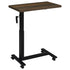 Westpark Height Adjustable Mobile Bedroom C-Table Dark Pine - 315886