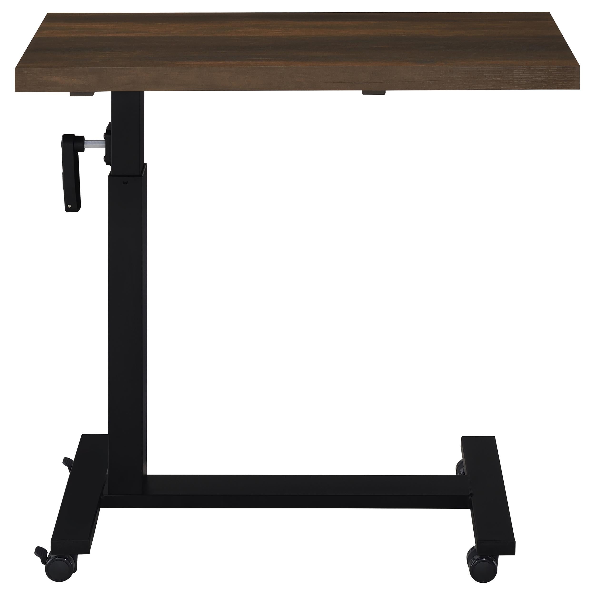 Westpark Height Adjustable Mobile Bedroom C-Table Dark Pine - 315886