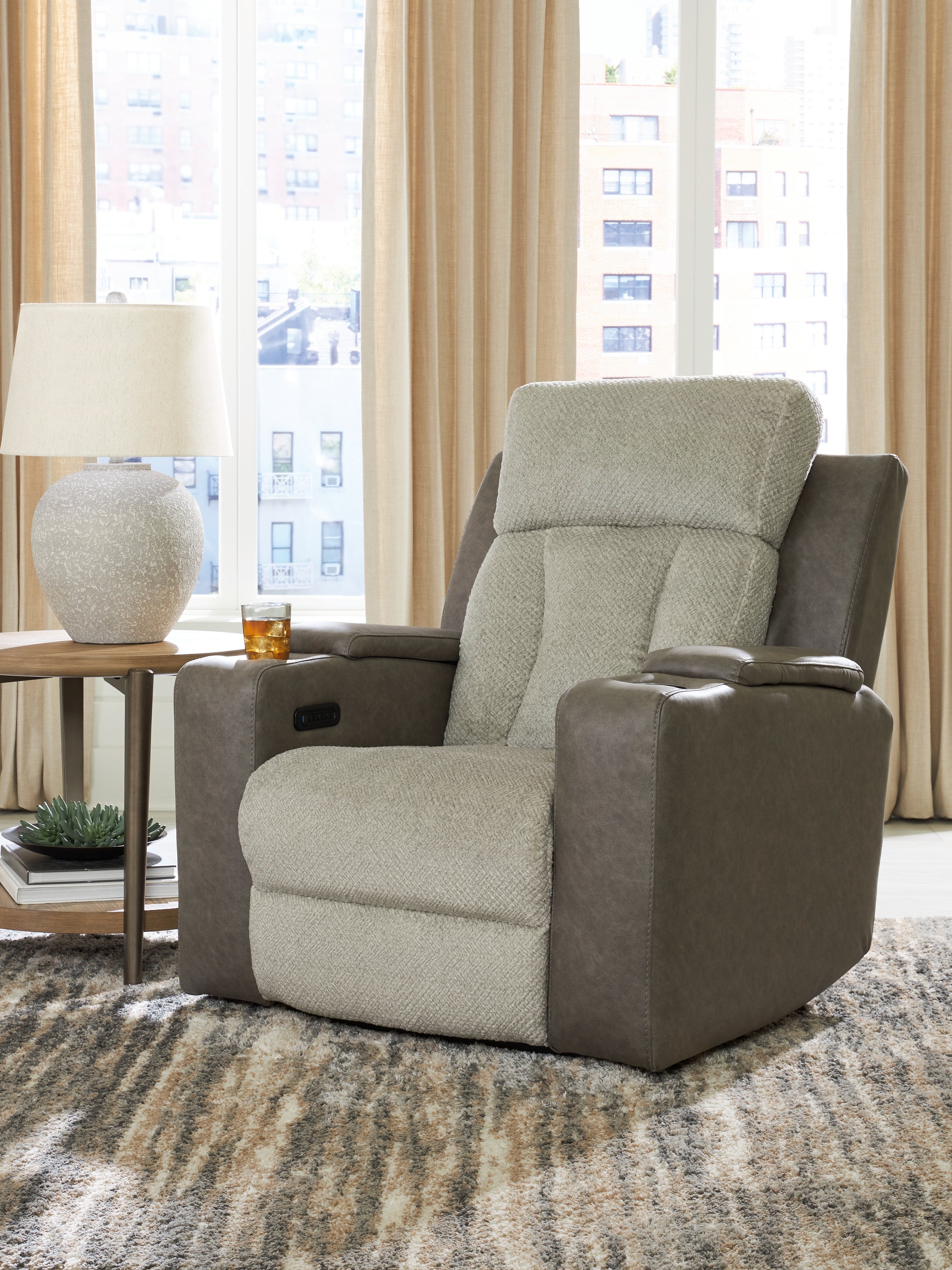 WhipLash Sisal Power Recliner - PC6320413