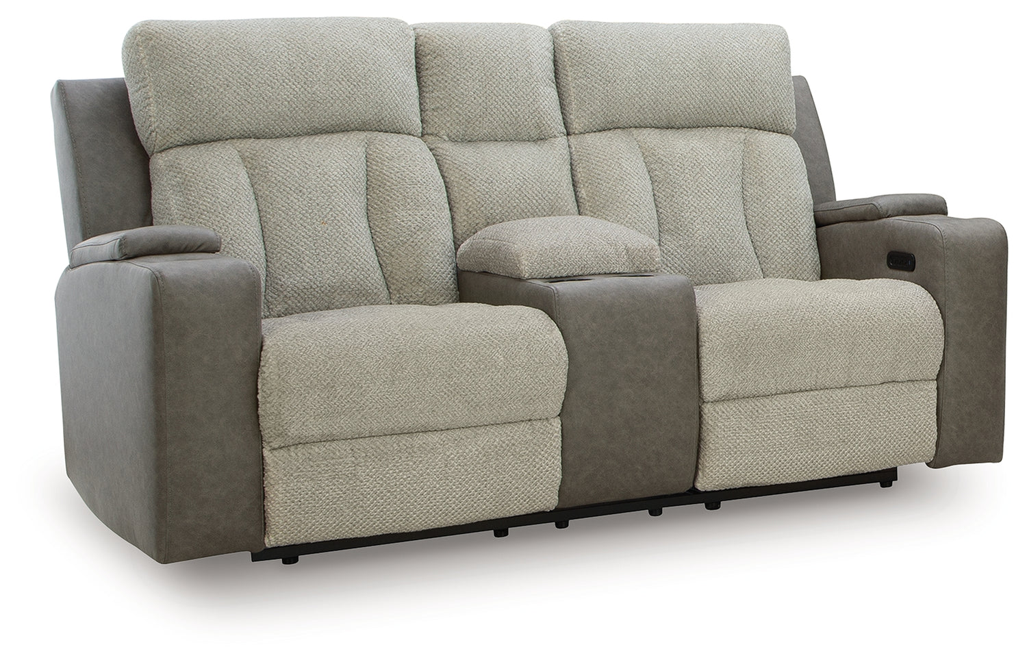 WhipLash Sisal Power Reclining Loveseat with Console - PC6320418