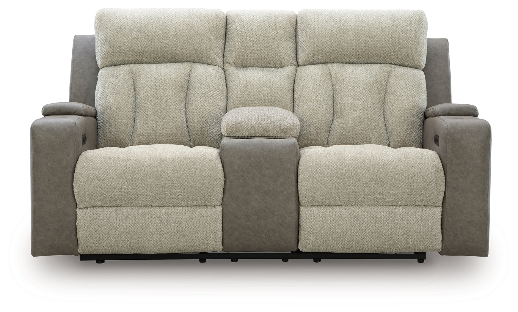 WhipLash Sisal Power Reclining Loveseat with Console - PC6320418