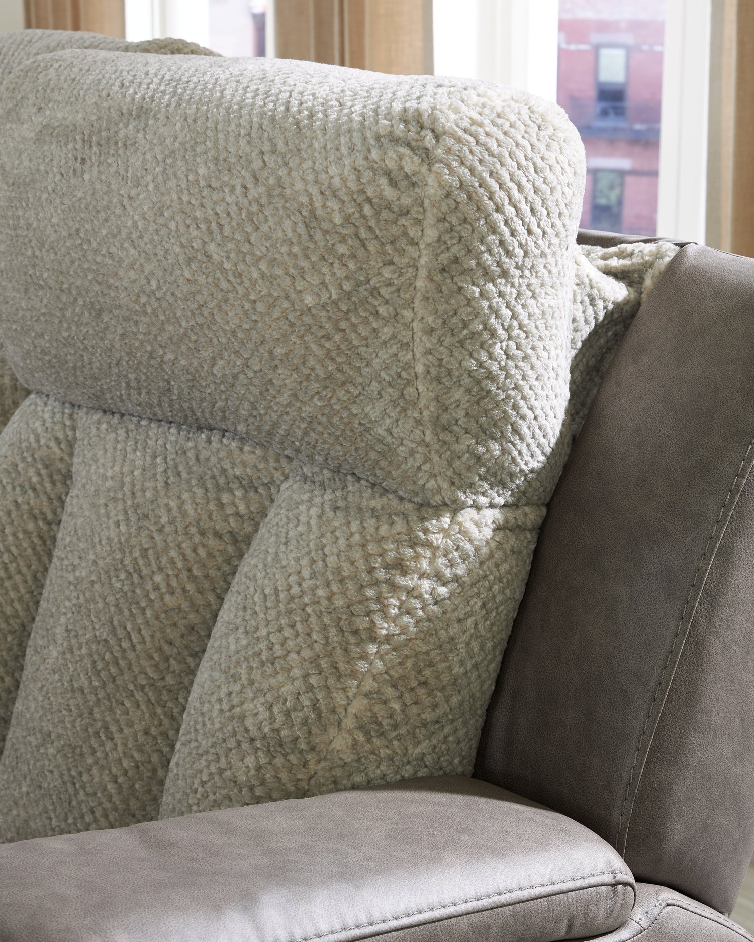 WhipLash Sofa and Loveseat in Sisal from Ashley - Luna Furniture