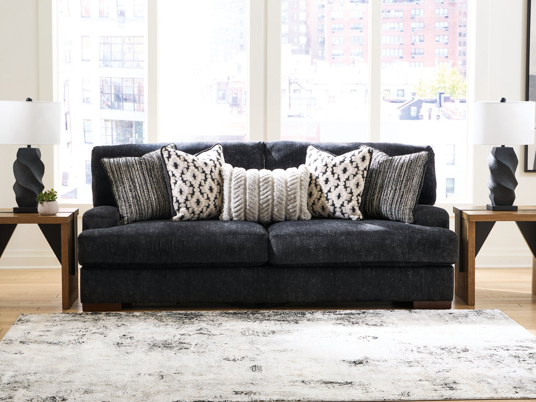 Whitmore Manor Black Pearl Sofa - 8040438