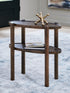 Wiattbury Gray Brown Accent Table - A4000714