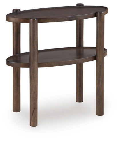 Wiattbury Gray Brown Accent Table - A4000714
