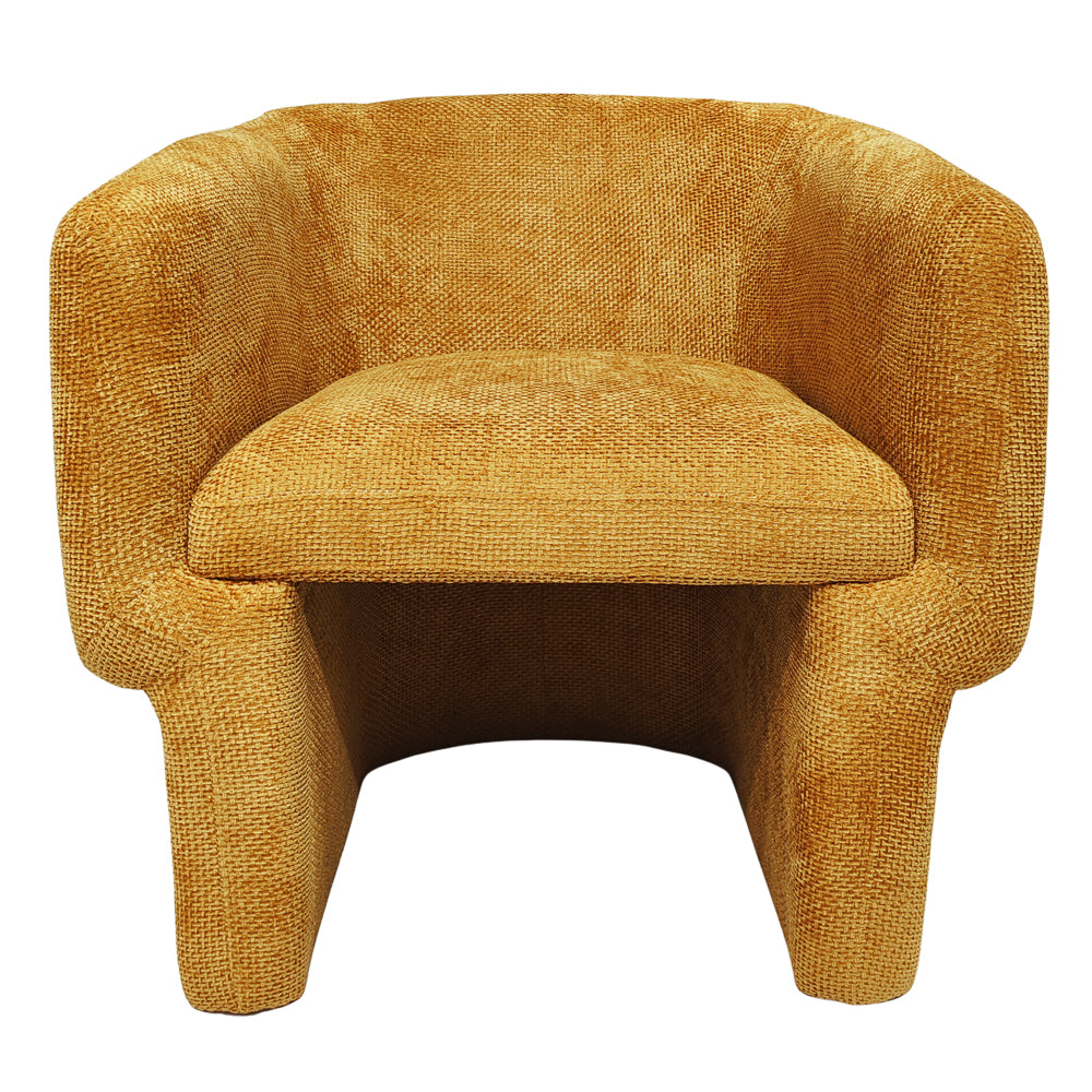 Wichita Gold Chenille Lounge Chair - LCH04503402