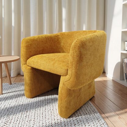 Wichita Gold Chenille Lounge Chair - LCH04503402