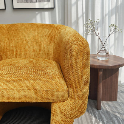 Wichita Gold Chenille Lounge Chair - LCH04503402