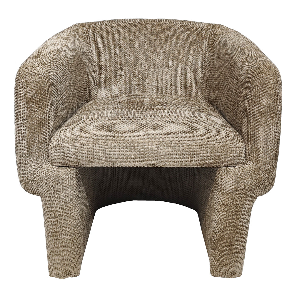 Wichita Light Brown Chenille Lounge Chair - LCH04503401