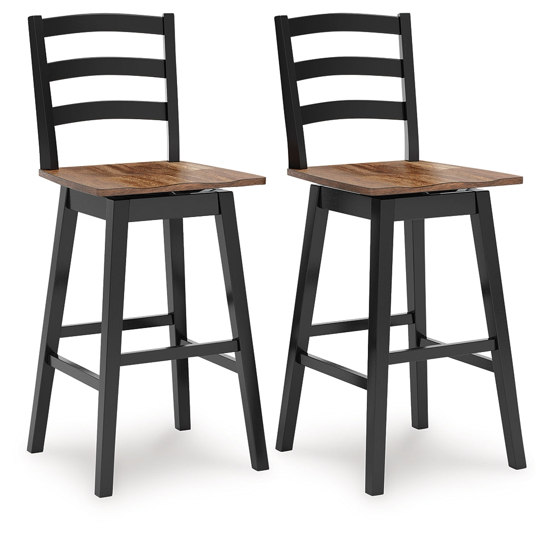 Wildenauer Bar Table and 4 Barstools - D634D6