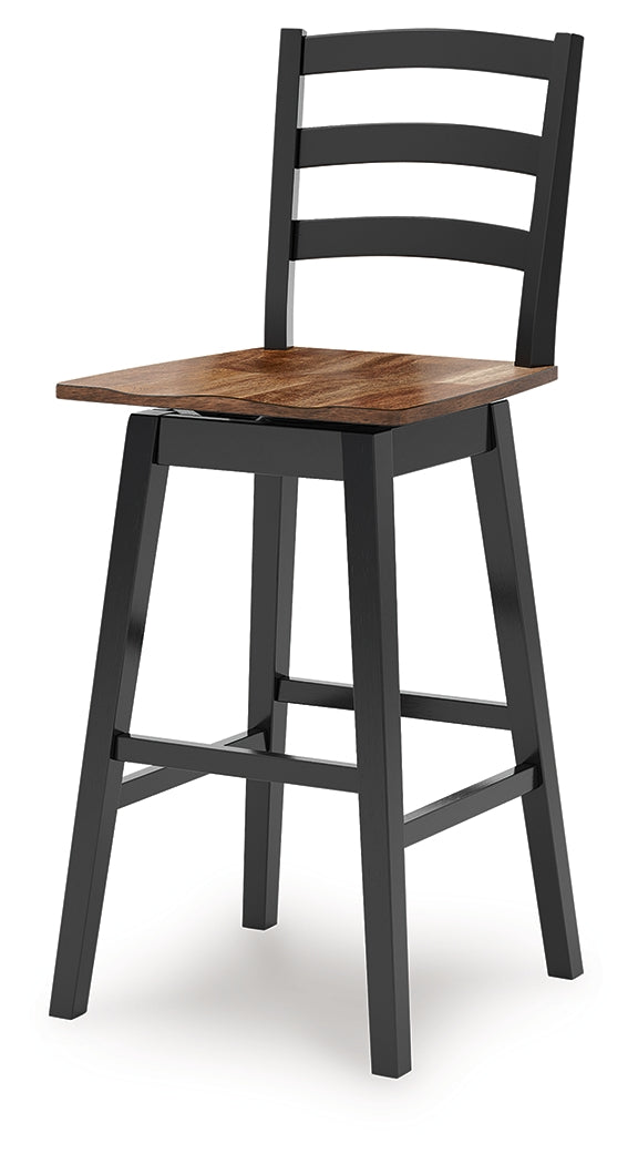 Wildenauer Bar Table and 4 Barstools - D634D6