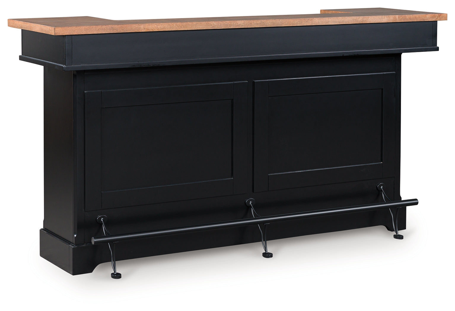 Wildenauer Brown/Black 78" Bar - D634-65