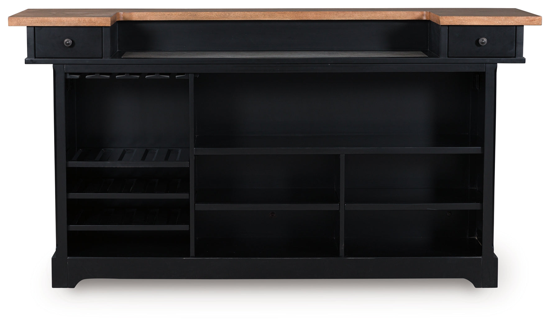 Wildenauer Brown/Black 78" Bar - D634-65
