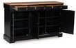 Wildenauer Brown/Black Dining Buffet - D634-80