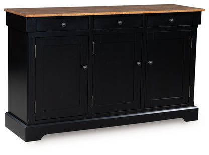 Wildenauer Brown/Black Dining Buffet - D634-80