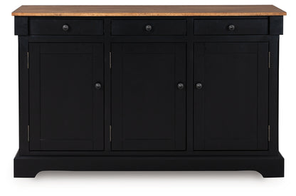 Wildenauer Brown/Black Dining Buffet - D634-80