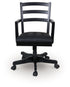 Wildenauer Brown/Black Home Office Desk Chair - H664-01A
