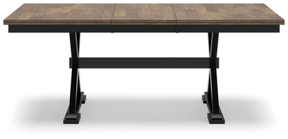 Wildenauer Dining Table, 2 Chairs and 2 Benches - D634D7