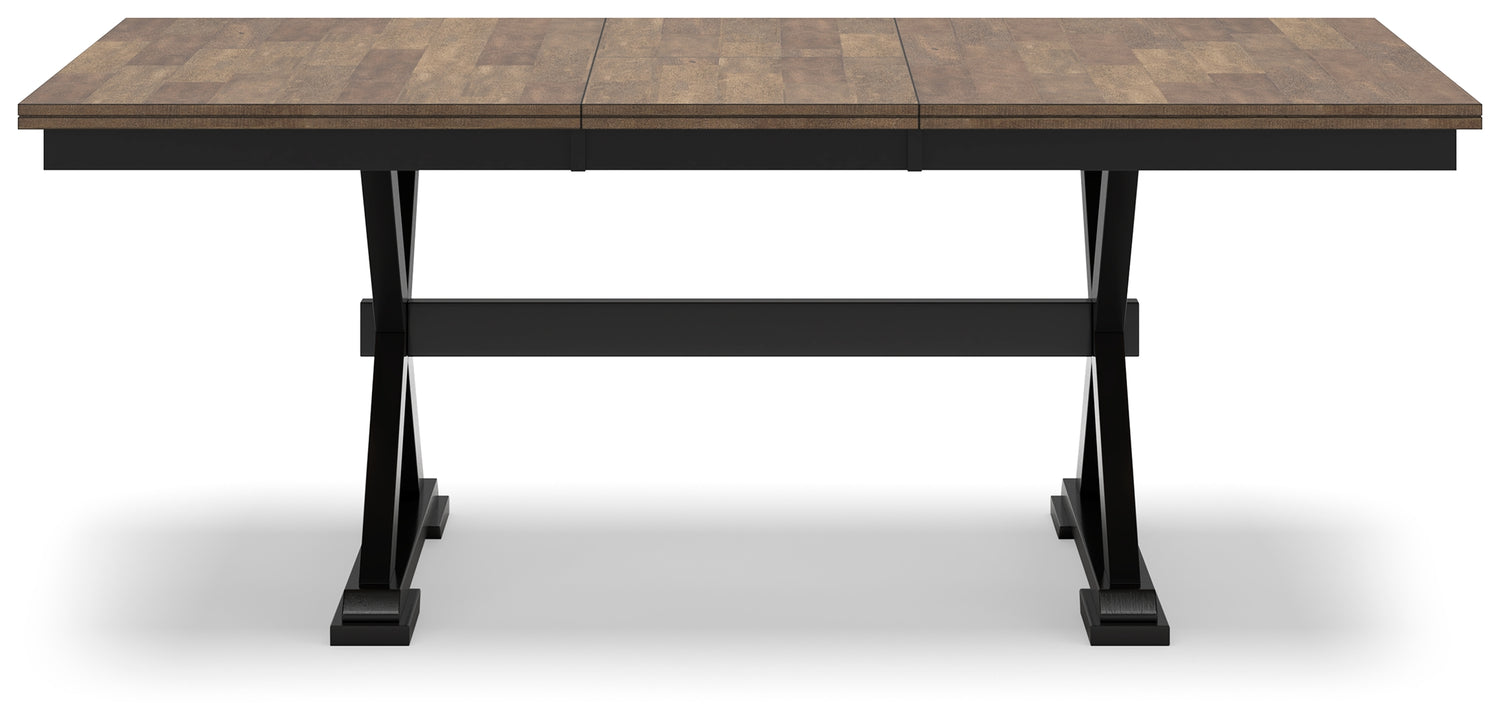 Wildenauer Dining Table, 2 Chairs and 2 Benches - D634D7