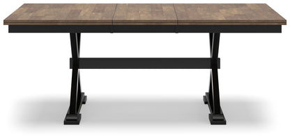 Wildenauer Dining Table, 2 Chairs and 2 Benches - D634D7