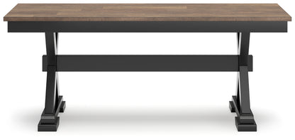 Wildenauer Dining Table, 2 Chairs and 2 Benches - D634D7