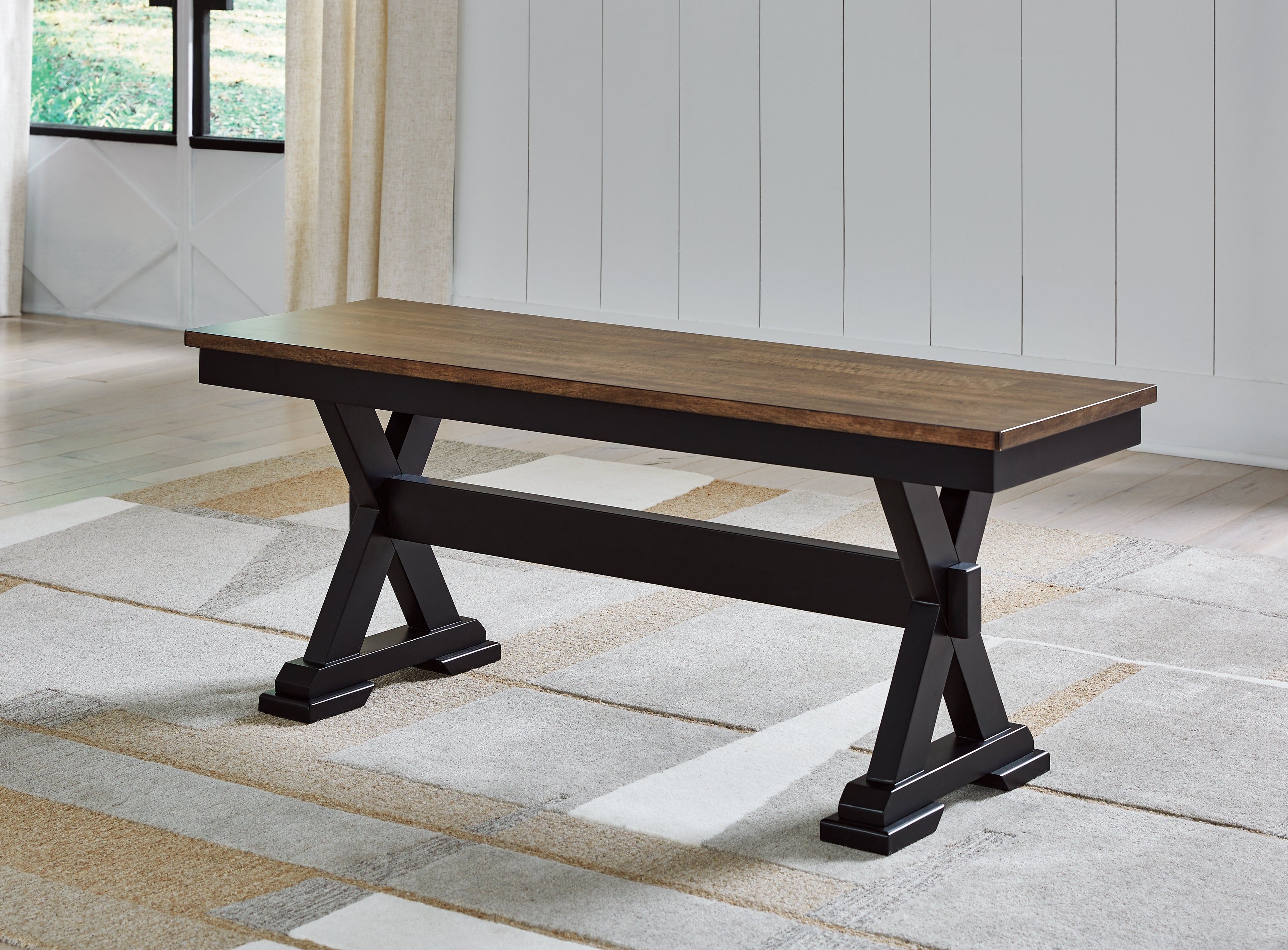 Wildenauer Dining Table, 2 Chairs and 2 Benches - D634D7