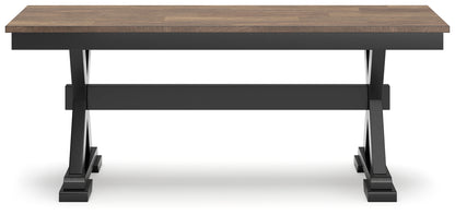 Wildenauer Dining Table, 2 Chairs and 2 Benches - D634D7