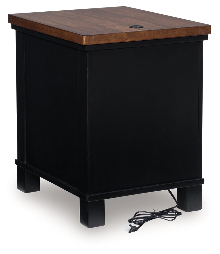 Wildenauer Lift-top Coffee Table and 2 Chairside End Tables - T664T1