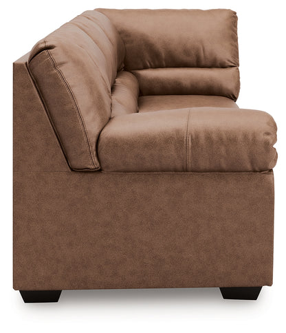 WillowBend Caramel Left-Arm Facing Sofa with Corner Wedge - PC2770466