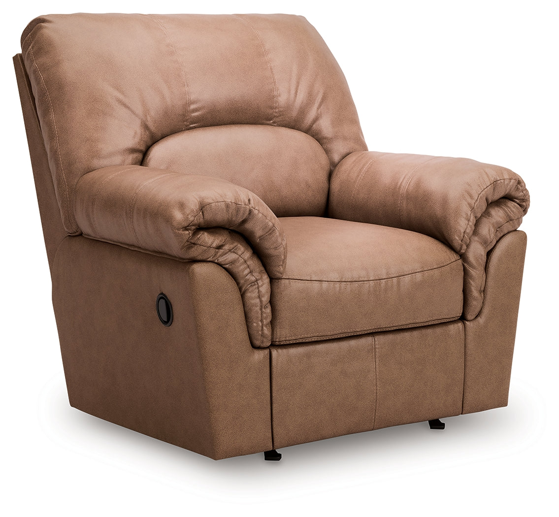 WillowBend Caramel Recliner - PC2770425