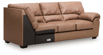 WillowBend Caramel Right-Arm Facing Sofa with Corner Wedge - PC2770467