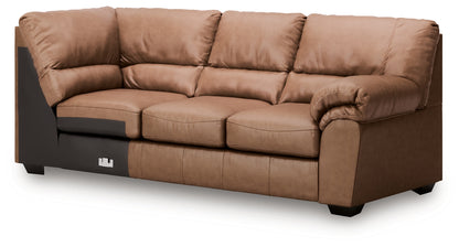 WillowBend Caramel Right-Arm Facing Sofa with Corner Wedge - PC2770467