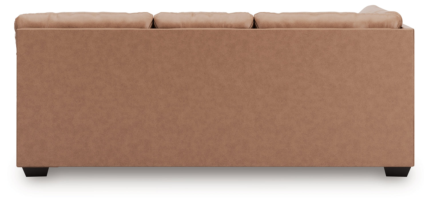 WillowBend Caramel Right-Arm Facing Sofa with Corner Wedge - PC2770467