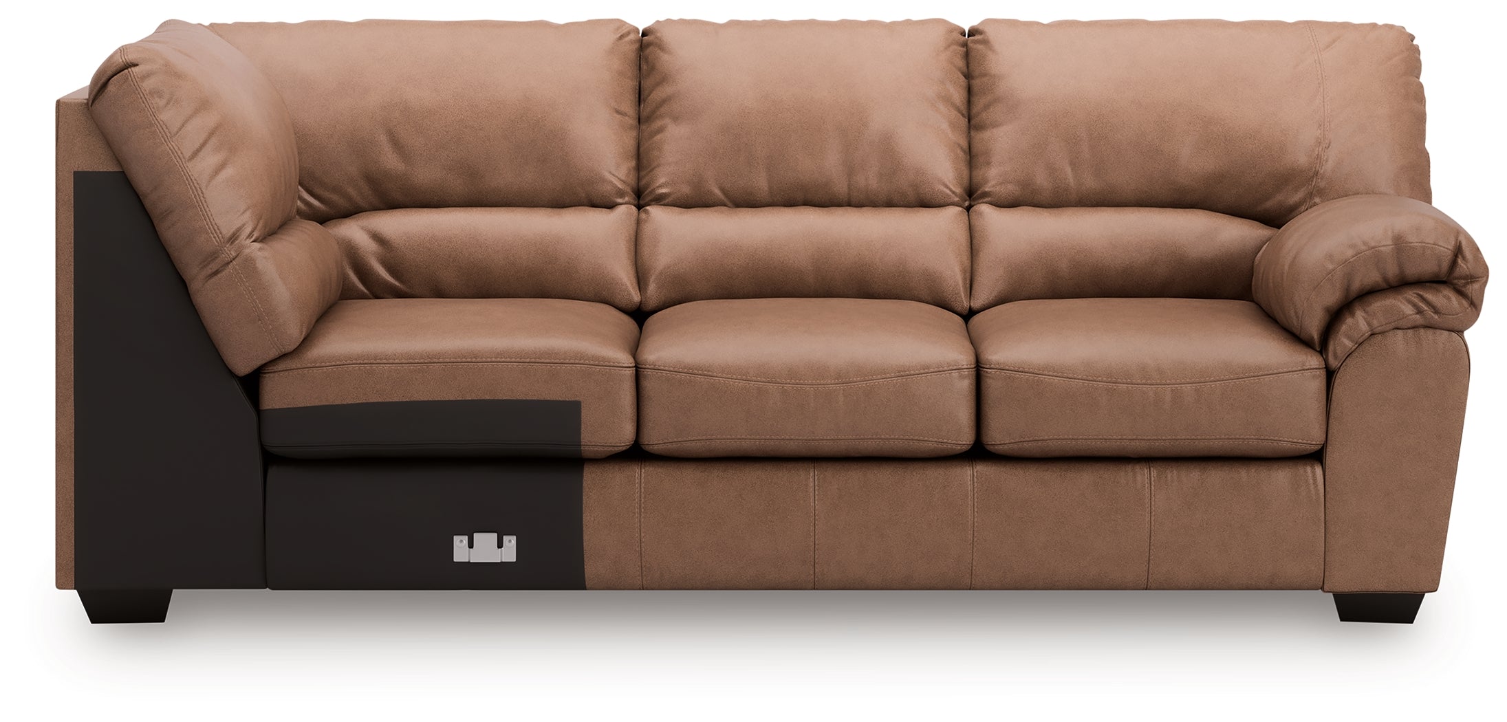 WillowBend Caramel Right-Arm Facing Sofa with Corner Wedge - PC2770467