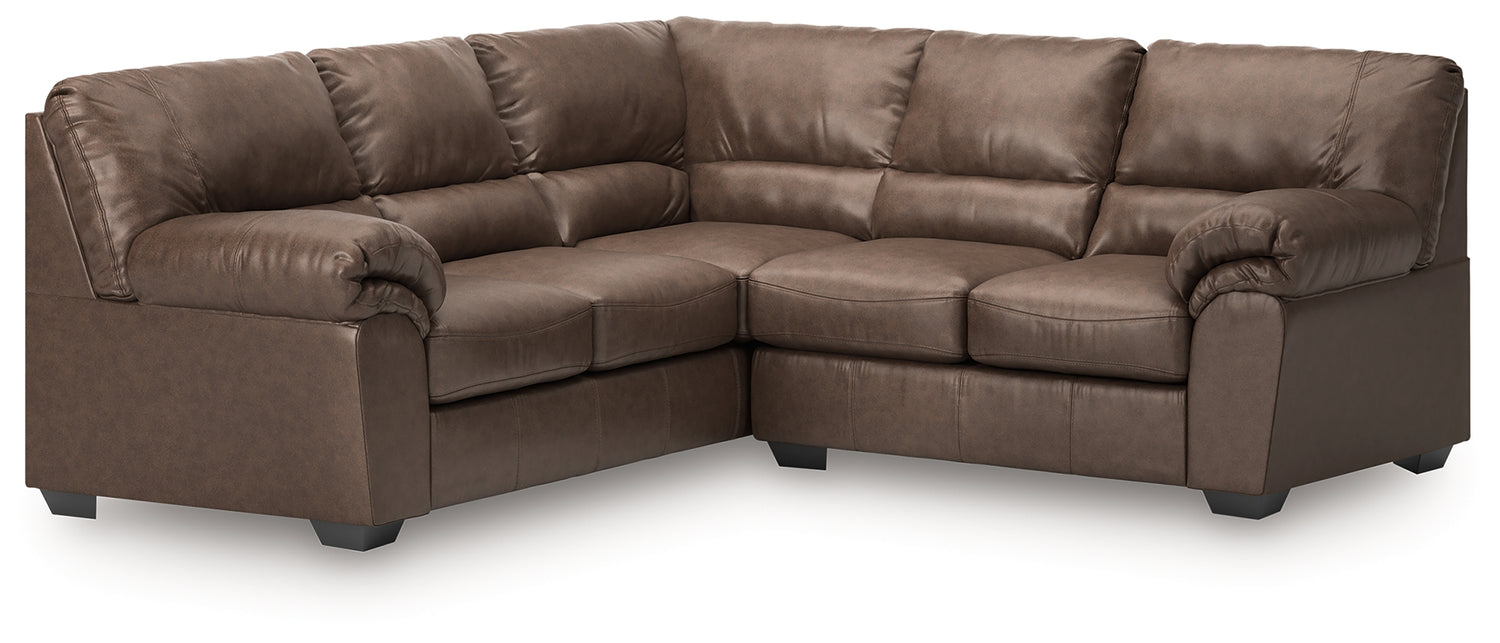 WillowBend Umber 2-Piece Sectional - PC27705S2