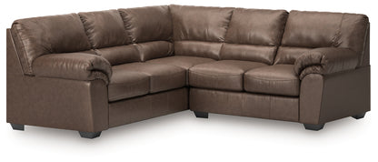 WillowBend Umber 2-Piece Sectional - PC27705S2