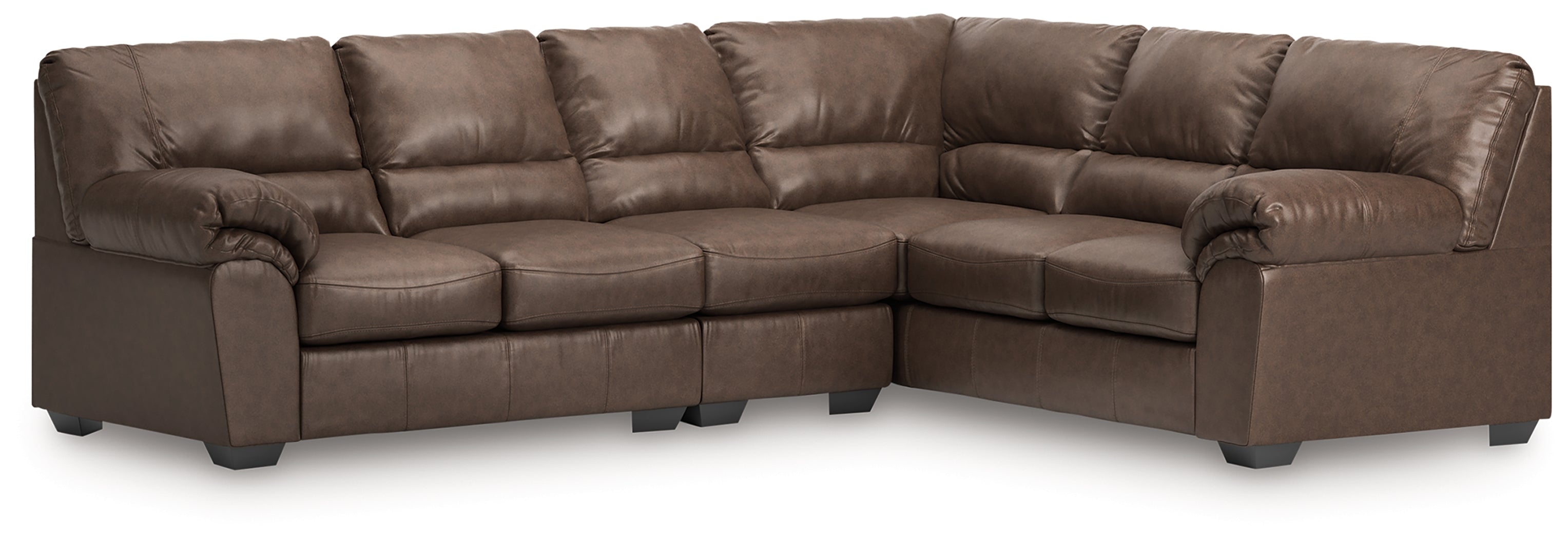 WillowBend Umber 3-Piece Sectional - PC27705S3