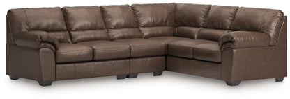 WillowBend Umber 3-Piece Sectional - PC27705S3