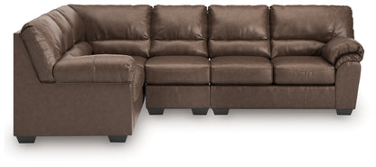 WillowBend Umber 3-Piece Sectional - PC27705S4
