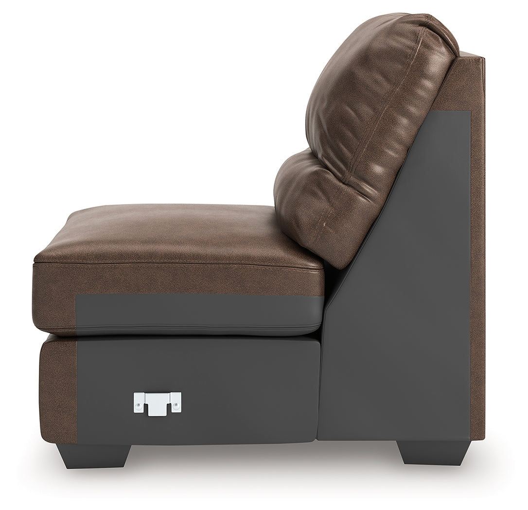 WillowBend Umber Armless Chair - PC2770546