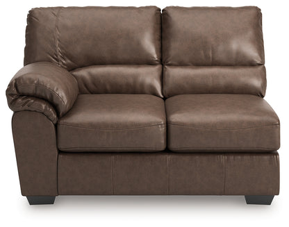 WillowBend Umber Left-Arm Facing Loveseat - PC2770555
